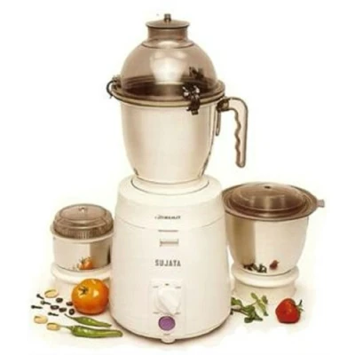 Afbeelding van Sujata Dynamix 900 watt 3 potjes mixer/gratis levering