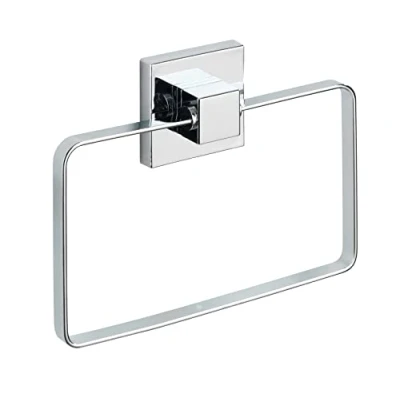 Afbeelding van WENKO Handdoekring Vacuum Loc Quadro Bevestigen zonder boren