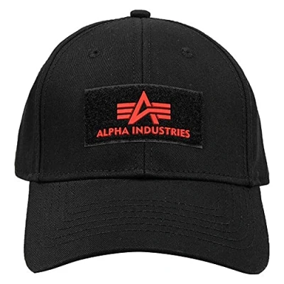 Afbeelding van Alpha Industries Unisex Pet, Maat: One Size, Black/red