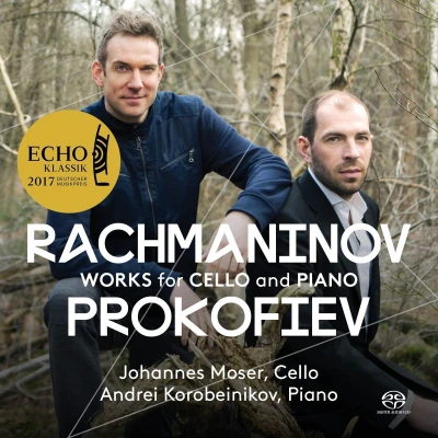 Afbeelding van Johannes Moser, Andrei Korobeinikov Rachmaninov &amp; Prokofiev: Works For Cello and Piano (Super Audio CD)