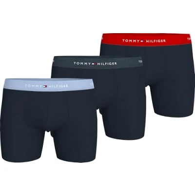 Afbeelding van Tommy Hilfiger 3 PACK Onderbroeken, Heren, Maat: Small, Swt blu mil den prim red
