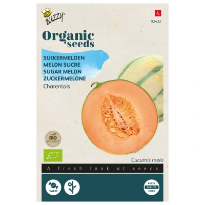 Afbeelding van Suikermeloen Charentais Buzzy Organic (BIO)