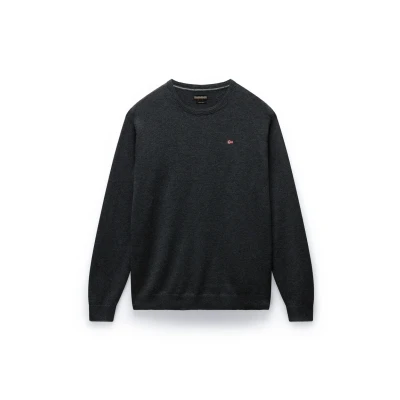 Afbeelding van Napapijri Damavand Sweater, Heren, Maat: XL, Dark grey melange