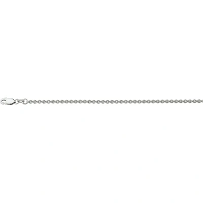 Afbeelding van Zilveren Ketting Anker 2,3 mm x 80 cm lang