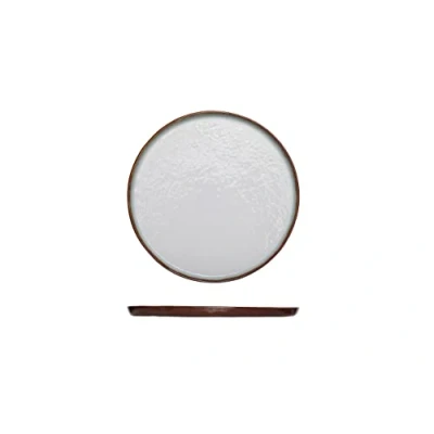 Afbeelding van Cosy &amp; Trendy Platte borden van porselein, mat, D27,5 cm, 4 stuks
