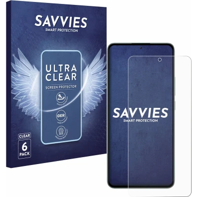 Afbeelding van Savvies Screenprotector voor Xiaomi 13T Pro Folie Beschermfolie transparant (6 Stuks)