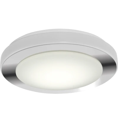 Afbeelding van EGLOÂ BatholinoÂ LedÂ CarpiÂ Â Wand/PlafondlampÂ Ã ̃38,5cmÂ Wit,Â Chroom
