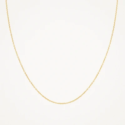 Afbeelding van Blush dames Ketting van 14 karaat geelgoud 3046YGO in de kleur Geelgoud, maat: 45 cm