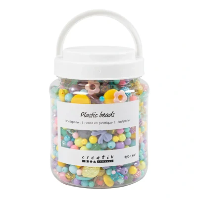Afbeelding van Creativ Company Kunststof Kralen Kleuren, 700ml