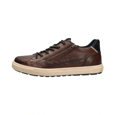 Afbeelding van bugatti Heren 321 A5G01 Sneaker, Dark Brown, 43 EU, donkerbruin, EU