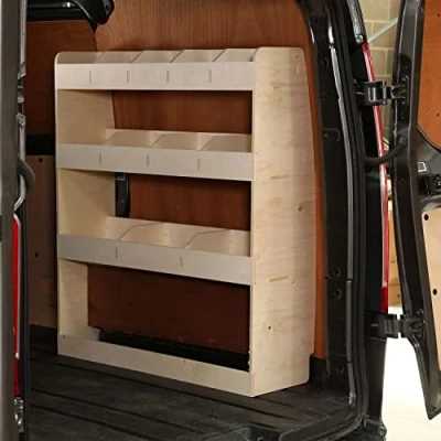 Afbeelding van VANIFY Gemaakt voor de OPEL VIVARO L1 (SWB) 2019+ bedrijfswageninrichting bestelbus stellingkast, passagierszijde bestelwagenrekken