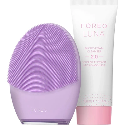 Afbeelding van FOREO Deep &amp; Gentle LUNA 4 Sensitive + Micro Foam Cleanser 2.0 100ml