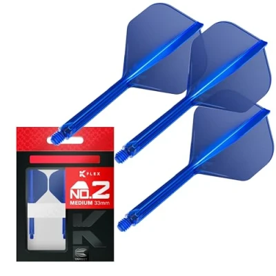 Afbeelding van TARGET K FLEX BLUE NO2 DART FLIGHTS MEDIUM