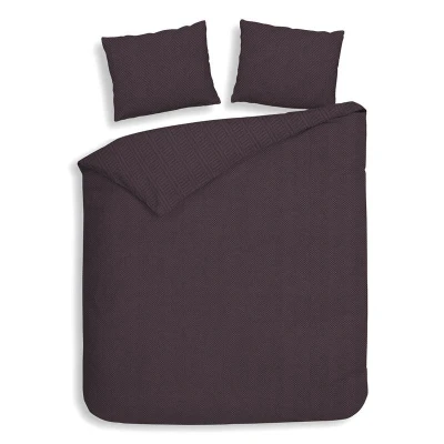 Afbeelding van Heckettlane Spina Dekbedovertrek Tweepersoons 200x200/220 cm Blackberry Wine