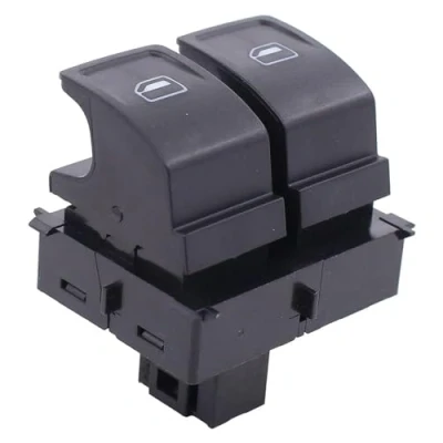 Afbeelding van Autoruitschakelaar Voor VW Golf MK7 2 Deur Rechts Elektrische Raam Schakelaar Bestuurderszijde Master Power Window Control Knop Ruitbediening