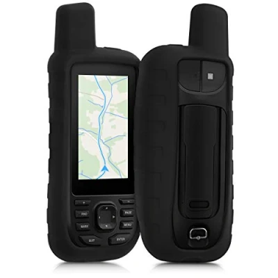 Afbeelding van kwmobile Hoesje geschikt voor Garmin GPSMAP 66s / 66st Beschermhoes handheld GPS Back cover in zwart