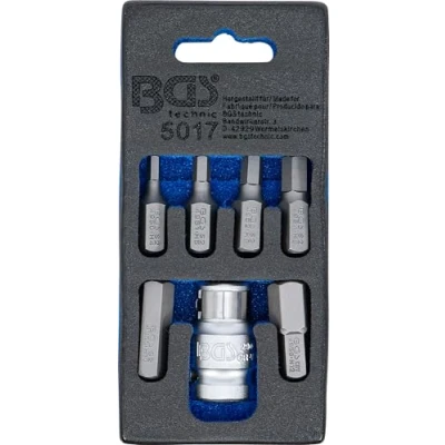 Afbeelding van BGS Bitset 3/8&quot; zeskant 7 delig