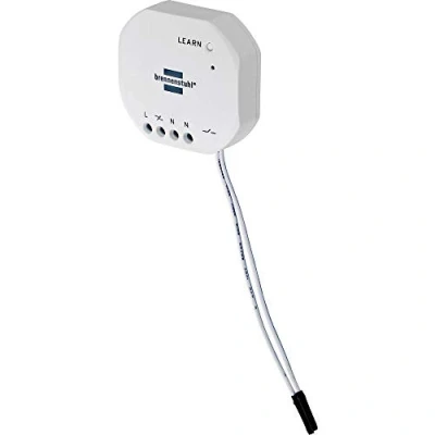 Afbeelding van Brennenstuhl draadloze BrematicPRO actor met schakelaarkoppeling / verzonken, schakelaar (verzonken lichtschakelaar voor smart homes, stuurbaar app), wit