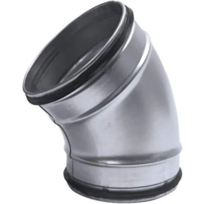 Afbeelding van R vent Safe gladde bocht 45 SBDS Ø 125 mm