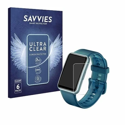 Afbeelding van Savvies (6 Stuks) Schermbeschermer voor Huawei Watch Fit Special Edition Screen Protector Ultra Transparant