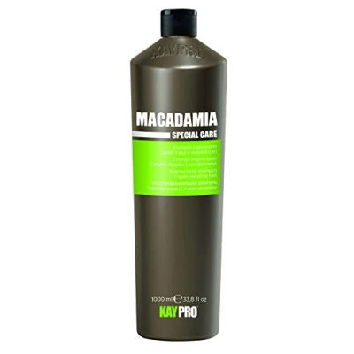 Afbeelding van KayPro Macadamia Shampoo 1000 ml Professionele Haarverzorging voor Fijn, Droog en Beschadigd Haar Olie
