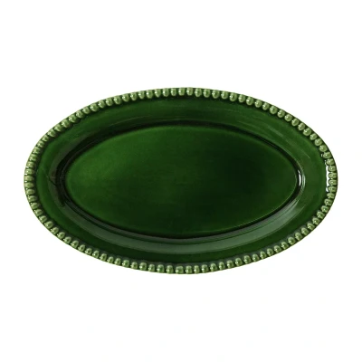 Afbeelding van PotteryJo Daria ovale schaal 35cm Moss Schalen