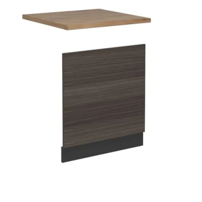 Afbeelding van Vicco Voorpaneel vaatwasser R Line, Edel grijs/Antraciet, 60 cm , WB Eik