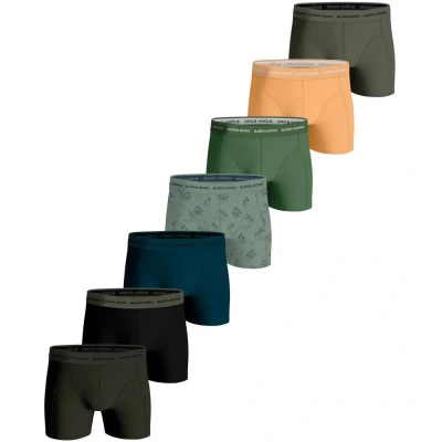 Afbeelding van Björn Borg Cotton Stretch Onderbroek Heren Multicolour 7 pack XL Sportondergoed
