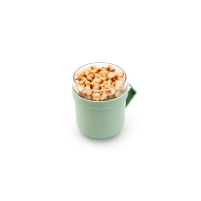 Afbeelding van Brabantia Make &amp; Take Soepbeker 0.6L Jade Groen