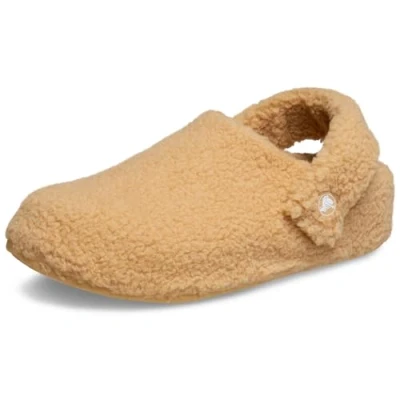 Afbeelding van Crocs Classic Cozzzy Unisex Pantoffels, Maat: 45 46, Wheat Polyester
