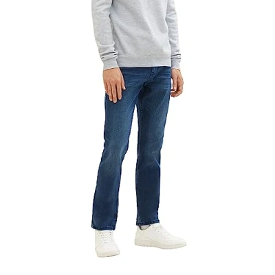 Afbeelding van TOM TAILOR jeans heren 10622022 Josh Regular Slim , 10172 Mid Stone Blauw Zwart 32W / 36L