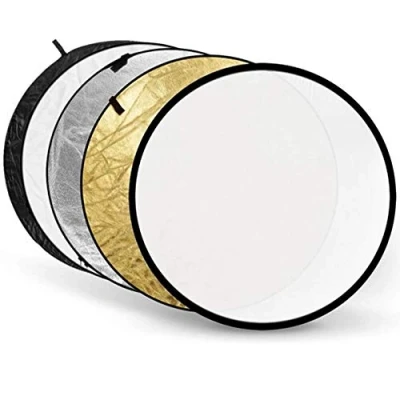 Afbeelding van Godox 5 in 1 Gold, Silver, Black, White, Translucent 110cm