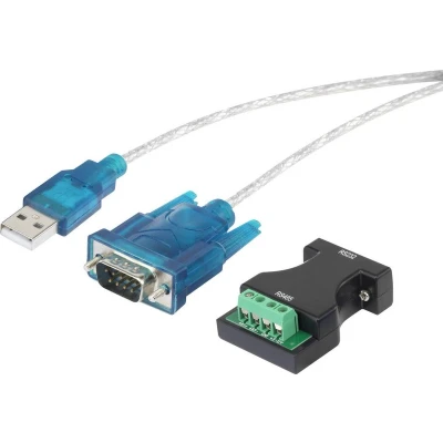 Afbeelding van Renkforce USB 1.1 Adapter [1x D sub stekker 9 polig, Poolklemmen 1x A] Vergulde steekcontacten