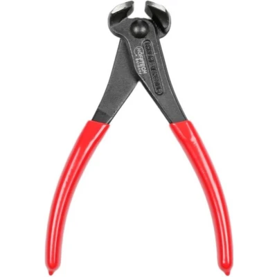 Afbeelding van Hofftech Kopkniptang 180 mm 7&quot; CRV Staal Rood