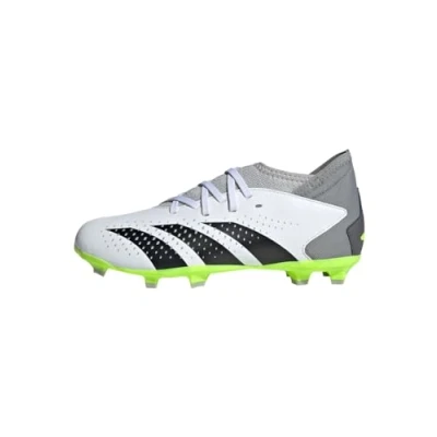 Afbeelding van adidas Uniseks Kind Predator Accuracy.3 Firm Ground Boots, Cloud White/Core Black/Lucid Lemon, 28 1/2 EU