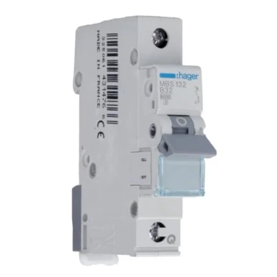 Afbeelding van Hager MBS132 Zekeringautomaat 1 polig 32 A 400 V