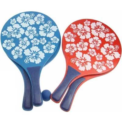 Afbeelding van Beach ball set Flower pattern 8mm 04223