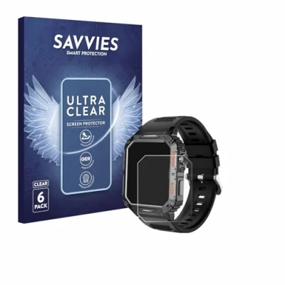 Afbeelding van Savvies Screenprotector voor Rogbid Stahl Gear P3 Folie Beschermfolie transparant (6 Stuks)