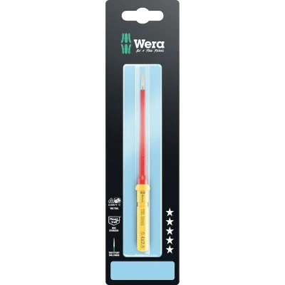 Afbeelding van Wera Kraftform Kompakt VDE 3060 i 0,4x2,5x157 mm TIE SB Elektronica Plat Verwisselbare kling 2.5