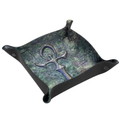 Afbeelding van Dobbelstenenbak Dobbelbak voor bord en rollenspellen Vampire: The Masquerade, World Of Darkness Vampirische Ankh