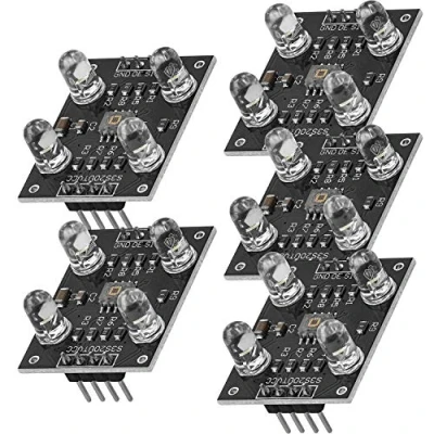 Afbeelding van AZDelivery 5 x Kleursensor TCS230 TCS3200 Kleursensormodule compatibel met Arduino inclusief E Book!
