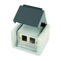 Afbeelding van Telegärtner H02000a0070 Netwerkdoos Opbouw (op muur) CAT 5e, 6, 6A Grijs
