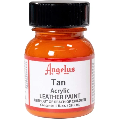 Afbeelding van Angelus leerverf Tan 29,5ml