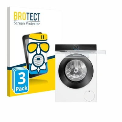 Afbeelding van BROTECT Screenprotector voor Siemens WG56B2041 IQ700 Touchdisplay Folie Beschermfolie Beschermglas matte (3 Stuks)