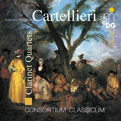 Afbeelding van Consortium Classicum Clarinet Quartets Vol 1 (CD)