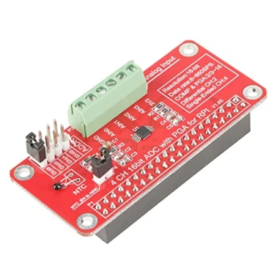 Afbeelding van 16 bits ADS1115 ADC analoge signaal converter module digitaal voor 3/2 / B +