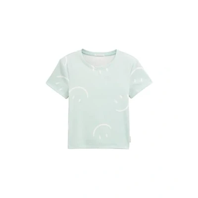 Afbeelding van TOM Tailor MIT Muster Tshirt print voor kinderen, Maat: 128, Minty green base design