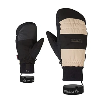 Afbeelding van Ziener Heren GENDON skiwanten/wintersport ademend, waterdicht, trendy, cashew, 9,5