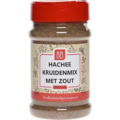 Afbeelding van Van Beekum Specerijen Hachee Kruidenmix Met Zout Strooibus 250 gram