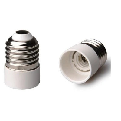 Afbeelding van 2 stuks E27 naar E14 lampvoet adapter converter fitting voor led en spaarlamp